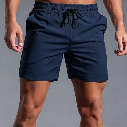 Summer Running Shorts Men Sportswear Elastic Quick Dry