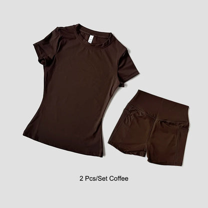 Seamless Flex short Set sana