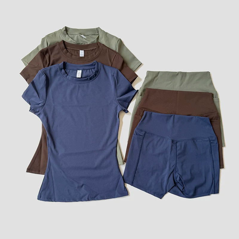 Seamless Flex short Set sana
