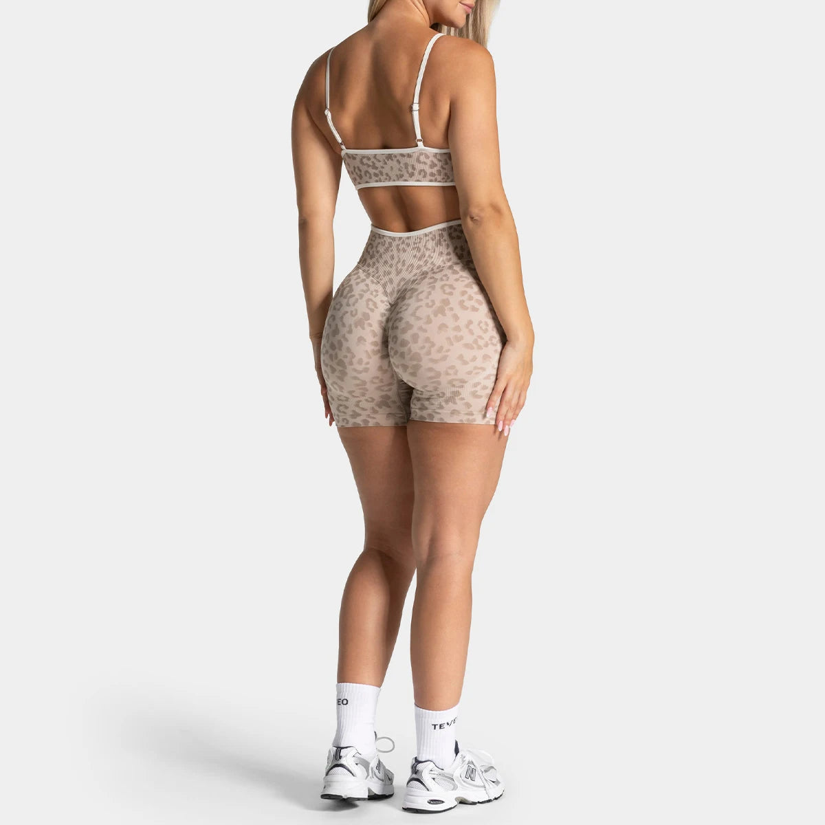 Seamless Flex short Set Leopard