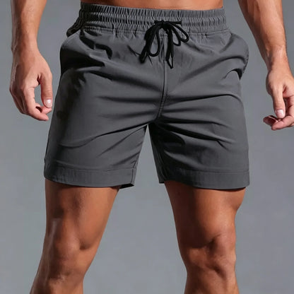 Summer Running Shorts Men Sportswear Elastic Quick Dry