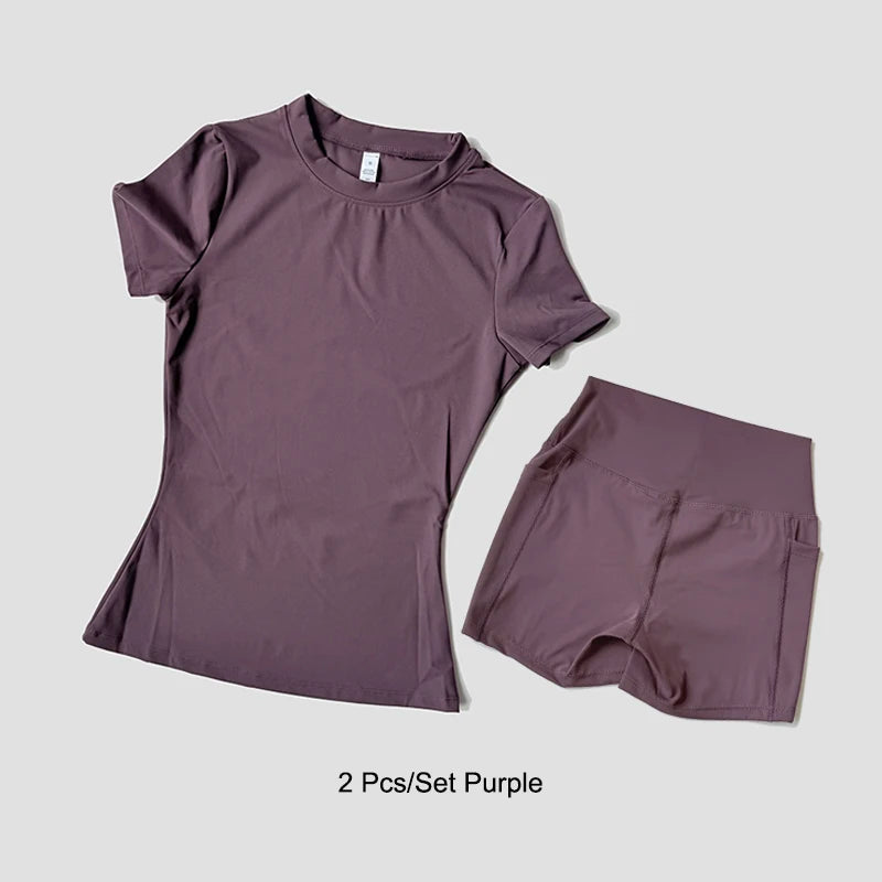 Seamless Flex short Set sana