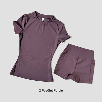 Seamless Flex short Set sana