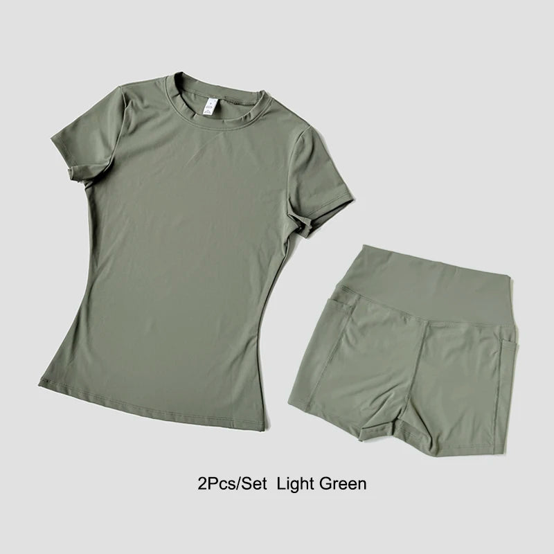 Seamless Flex short Set sana