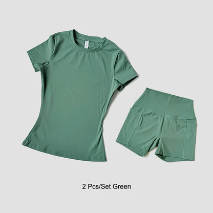 Seamless Flex short Set sana
